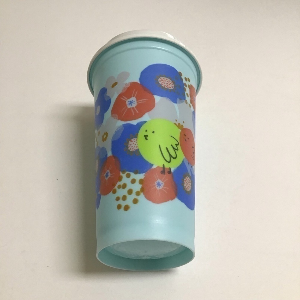 Starbucks Easter Chick Reusable Plastic Hot/Cold Cup 16 oz. With Lid 2013 Spring - Picture 9 of 11